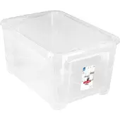 Keter Récipient Avec Couvercle - - 254724 - 47l - Plastique - Blanc