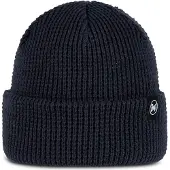 Buff Knitted Beanie Bleu