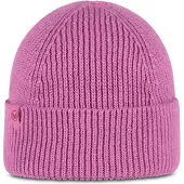 Buff Knitted Beanie Rose