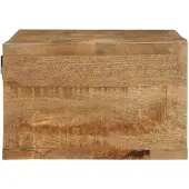 vidaXL Armoire TV murale 100x30x19 cm Bois de manguier rugueux