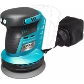 Dedra Ponceuse Excentrique Sans Fil 18V, Sas+All Ded7062 125Mm, Sans Balais