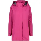 CMP Veste imperméable à capuche avec boutons-pression femme