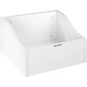 Zomo VS-Box 100/1 bac à vinyles, blanc