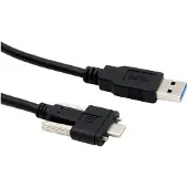 EXSYS EX-K1593V Câble USB 1 m USB 3.2 Gen 2 (3.1 Gen 2) USB A USB C Noir (EX-K1593V)