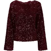 Pieces T-shirt 'KAMMY' rouge