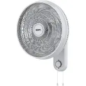 EDM 33526 Wall Fan 55w Argenté One Size / EU Plug 220V