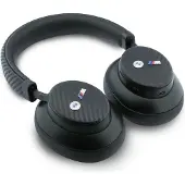 BMW Casque supra-auriculaire M Carbon avec logo métallique, Bluetooth, réduction de bruit ENC, couleur noire