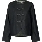 Selected Chemisier 'SLWBARIA-BORA' anthracite
