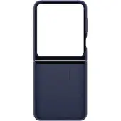 Samsung Galaxy Z Flip 6 Back Cover Silicone Anneau Bleu Foncé