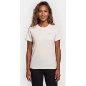 Jack Wolfskin Essential Short Sleeve T-shirt Beige M Femme