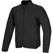 Alpinestars C-1, veste textile imperméable pour moto, noire, taille L