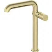 Deante High Basin Faucet With Rectangular Spout Bhs_r24k Doré