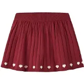 Name it Jupe 'NMFRalbos' rouge rubis / blanc