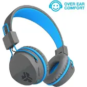 JLab JBuddies Studio Écouteurs Arceau Micro USB Bluetooth Bleu, Graphite