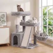 Merkloos Arbre à chat avec jouets