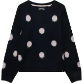 Superdry Pull-over bleu marine / rose