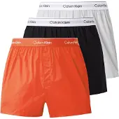 Calvin Klein Underwear Boxers orange / noir / blanc / blanc cassé
