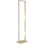 Globo Lampadaire de conception Nanda brun sable