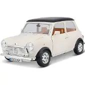 Bburago Mini Cooper 1969 1:18 Car Argenté Enfants