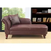 AEA Lounge Liege Ottomane Polster Sofa Büro Relax Leder Chaiselongues 1672