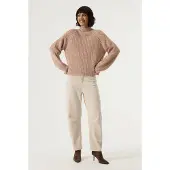 Garcia Chyla femme Jeans, 25/30, Blanche, Barrel fit