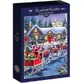 Blue Bird Puzzle Santa And Sleigh - 500 à 999 pièces