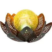 Globo Lampe solaire en métal vert, 1Xled