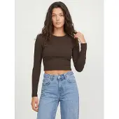 JJXX T-shirt 'JXFeline' brun foncé