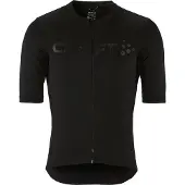 Craft Maillot de cyclisme à manches courtes Endur Logo, noir, XL, homme, noir, XL