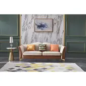 AEA Sofa Dreisitzer Couch Klassische Polster 3 Sitzer Leder Couchen Ledersofa