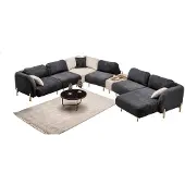 AEA Wohnraumsofa Eckcouch Couch Sofa Polsterlandschaft Ecksofa Lounge Eckgarnitur