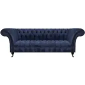 Xl Moebel Gmbh Dunkelblaues Chesterfield Sofa Sitzmöbel Polstercouchen Textil Möbel