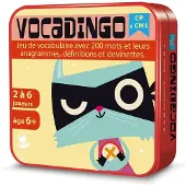 Asmodee Aritma VocaDingo CP bis CM1 : Jeu de cartes pour l'apprentissage du vocabulaire