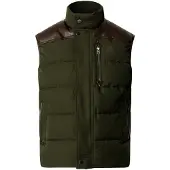 Hackett London pour homme. HM4000236 Gilet Country vert (M), Casuel, Coton