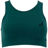 Joluvi Mia Sports Top Vert,Bleu M Femme