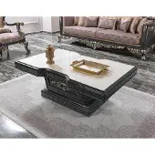 AEA Table basse Table d'appoint Consoles Gris Bois Table