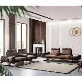 AEA Luxus Sofagarnitur Loft Möbel Moderne Couchen Chesterfield 3+3 Sitzer