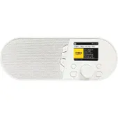 Telestar TOP IR 50 blanc Radio Internet Radio Radio numérique WLAN Bluetooth