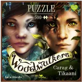 Woodwalkers - Puzzle - Carag & Tikaani (500 pièces)