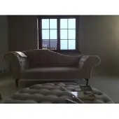 AEA Fauteuil longue Liège, fauteuil Chesterfield, canapé, sofa, fauteuil club, rembourrage