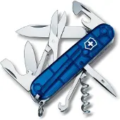 Victorinox Climber, bleu transparent 1.3703.T2 couteau suisse