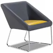 AEA Luxus Einsitzer Sofa Couch Polster Sessel Möbel Wartezimmer Büro Einrichtung