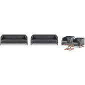 Xl Moebel Gmbh Ledersofas Couch 3-Sitzer Sessel Couchtisch Sofa-Set Sofagarnituren