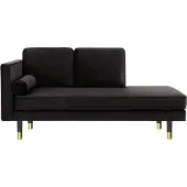 AEA Chaiselongue Kreative Möbel Wohnzimmer Modern Design Schwarz Sofa