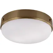 Elstead Lighting Plafonnier Elstead Cadence E27 double, laiton antique foncé