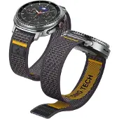 Spigen - Athlex Air - Samsung Galaxy Watch8 40mm - Active Gray (20 mm, 22 mm, Tissu), Sangles de montre, Gris