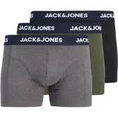 Jack & Jones Boxers 'JACLAMP' marron chiné / olive / noir