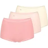 Sloggi Slip ' Originals Basic ' jaune clair / pêche / rouge clair