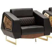 AEA Elegant Sessel Relax Couch Bequem Kunstledersessel Arbeitszimmer Wohnzimmer