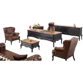 Xl Moebel Gmbh Sofa Set Büroeinrichtung Komplett Schreibtisch Sessel Arbeitszimmer 8tlg